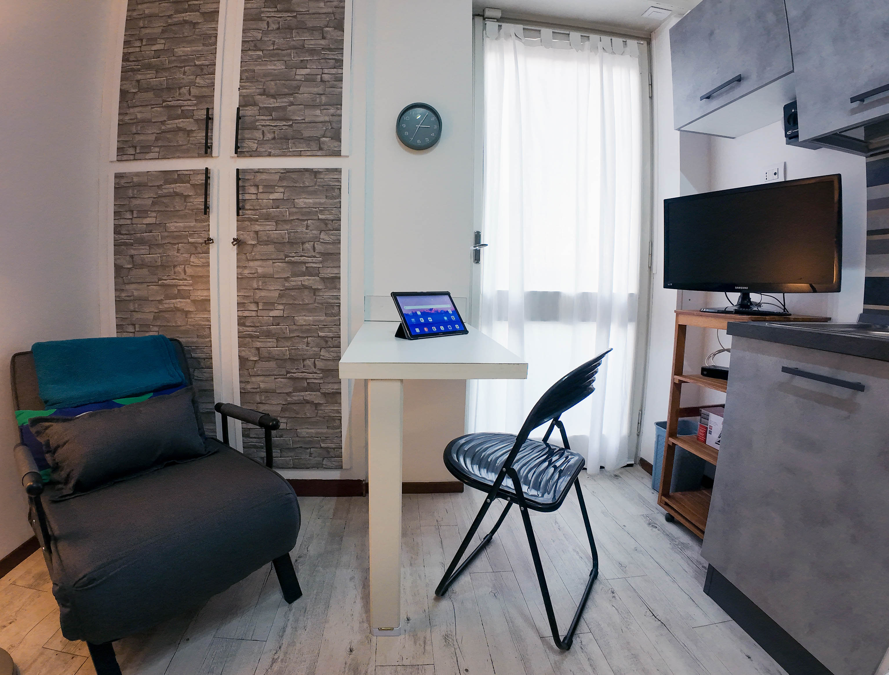 Balcone privato con vista città